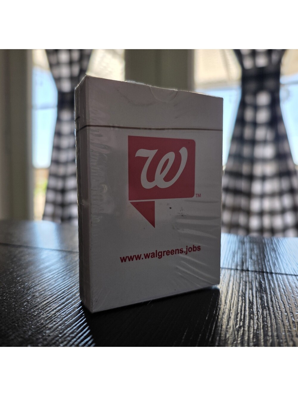 Walgreens Jobs Promotional Playing Cards Sealed Deck Poker Size New Factory Seal